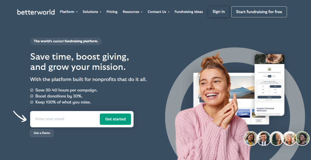 betterworld website