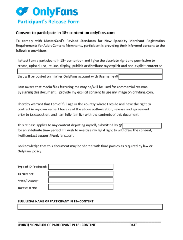 onlyfans consent form