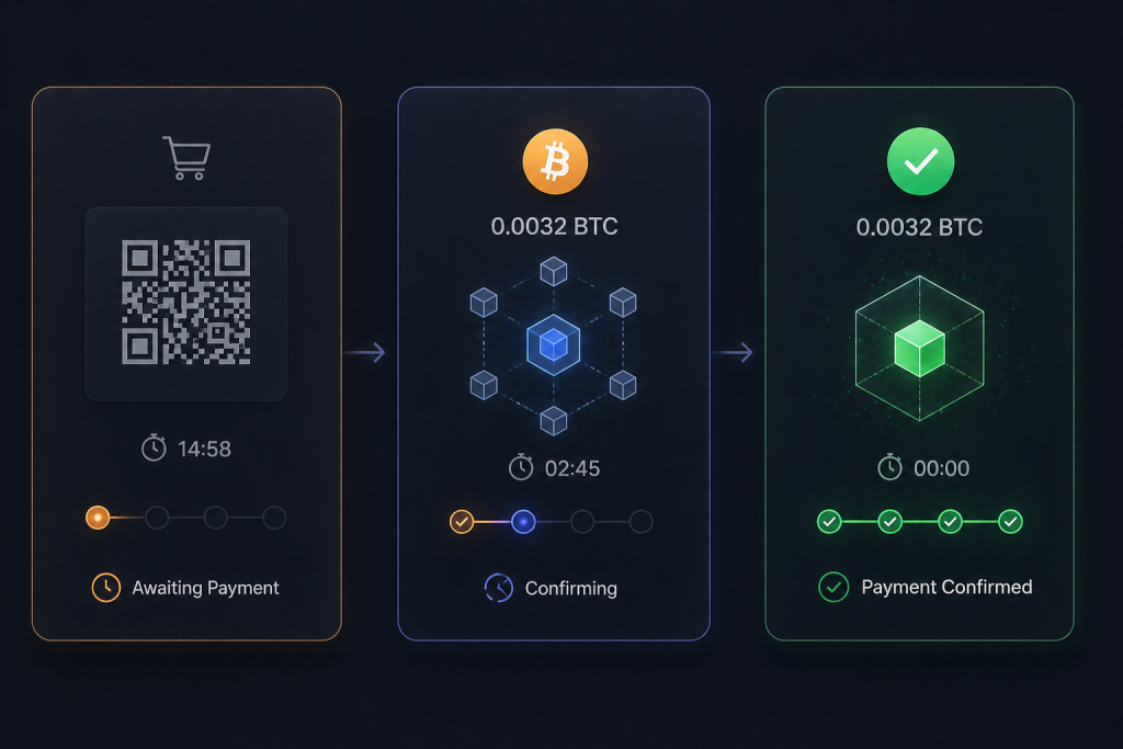 accept crypto payments on website